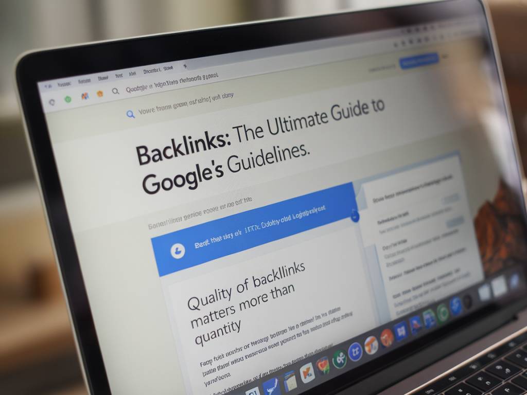 backlinks : les guidelines de google à suivre absolument