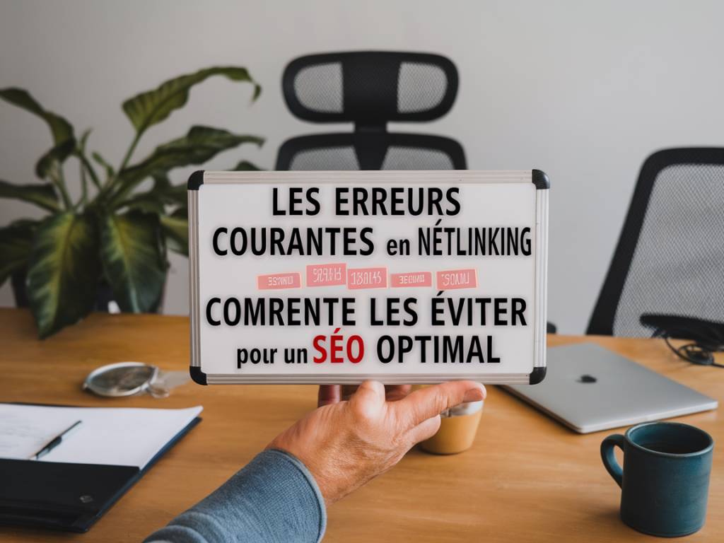 "Les erreurs courantes en netlinking : comment les éviter pour un SEO optimal"